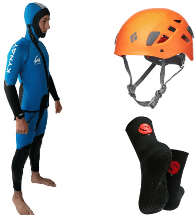  Neopreno + casco + escarpines