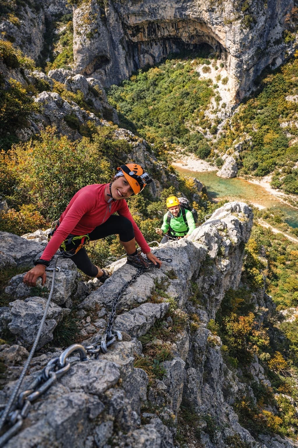 5-VIA FERRATA - ESPOLÓN DE LA VIRGEN